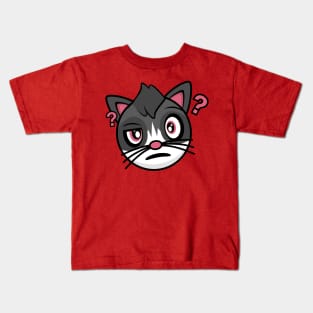 Confused Cat Amanda Kids T-Shirt